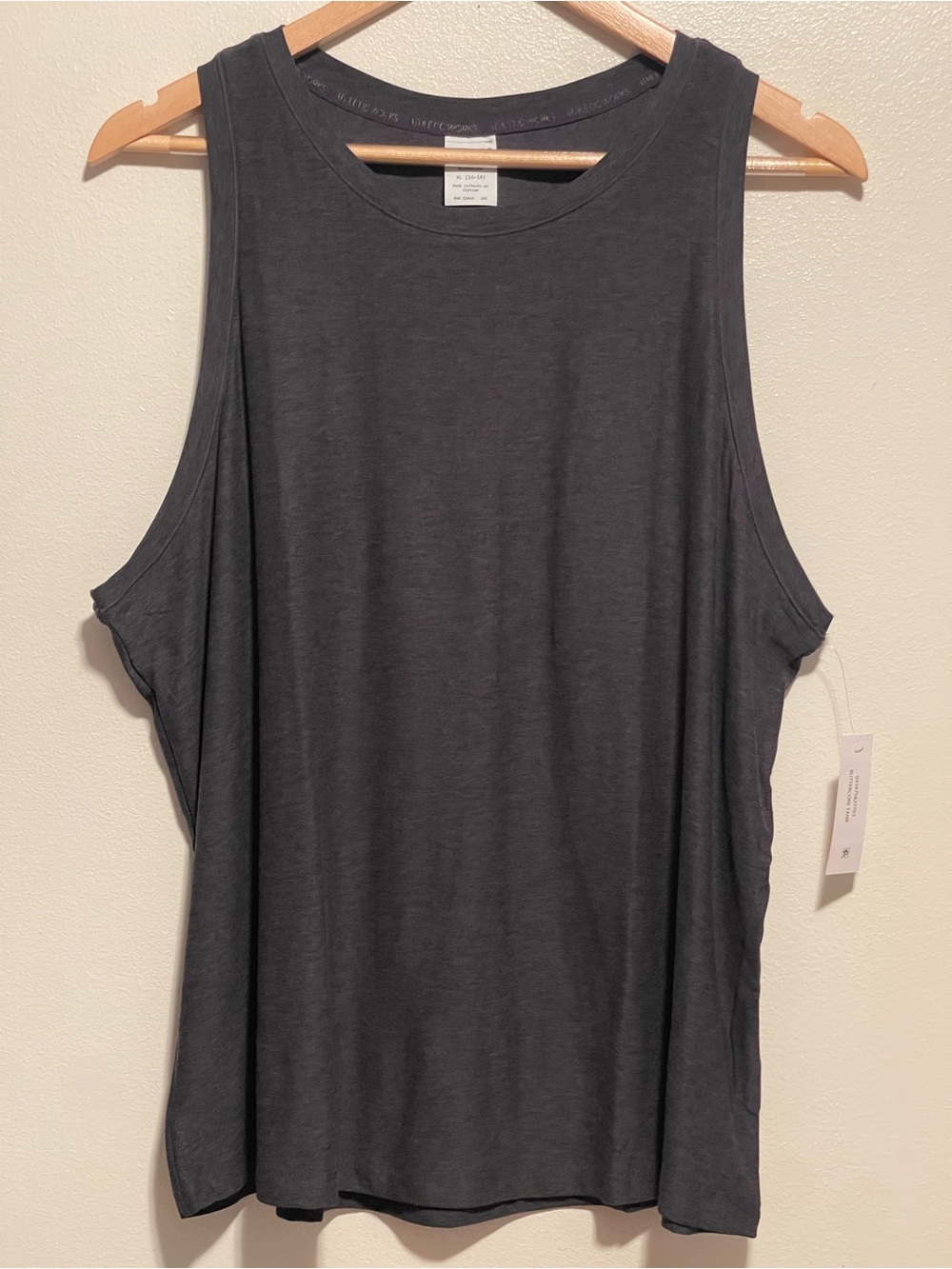 Athletic Works Buttercore Charcoal Tank Top NWT